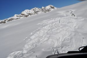 Helicopter Flight Glacier